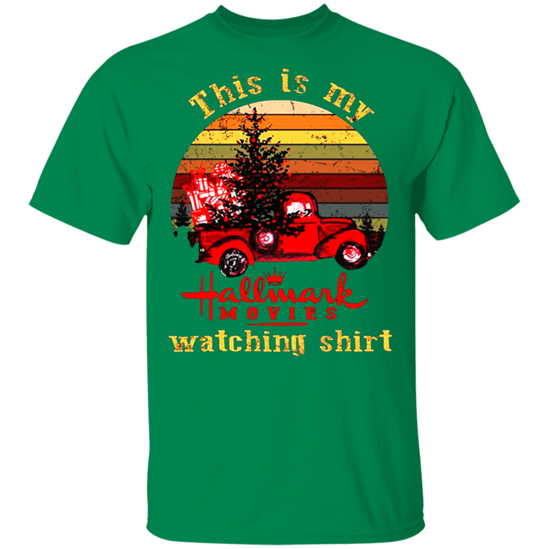 This Is My Hallmark Christmas Movie Watching Shirt Vintage Christmas Graphic Tees Couple Gifts
