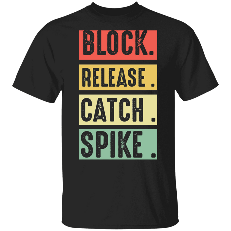 Block Release Catch Spike T-shirt National Tight End Day Classic Shirt NFL Unisex Outfits