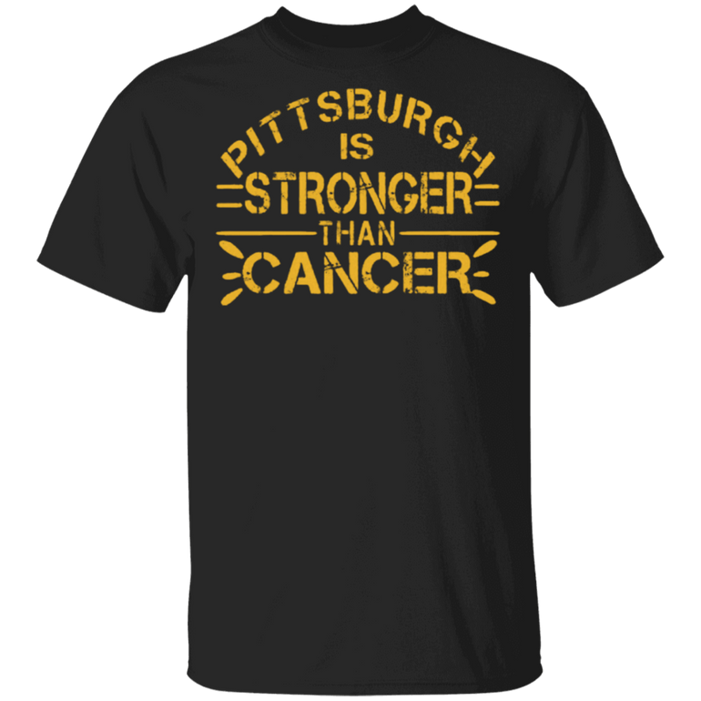 Football Pittsburgh Is Stronger Than Cancer Black Shirt Breast Cancer Awareness Month T-Shirt Football Pittsburgh Is Stronger Than Cancer Black Shirt Breast Cancer Awareness Month T-Shirt