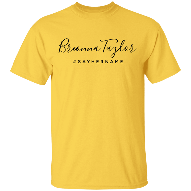 Breonna Taylor T-Shirt Say Her Name Shirt Justice For Breonna