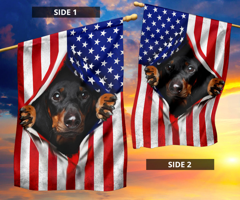 Dachshund American Flag Fourth Of July Flag Patriotic Gift For Dachshund Lovers Dachshund American Flag Fourth Of July Flag Patriotic Gift For Dachshund Lovers