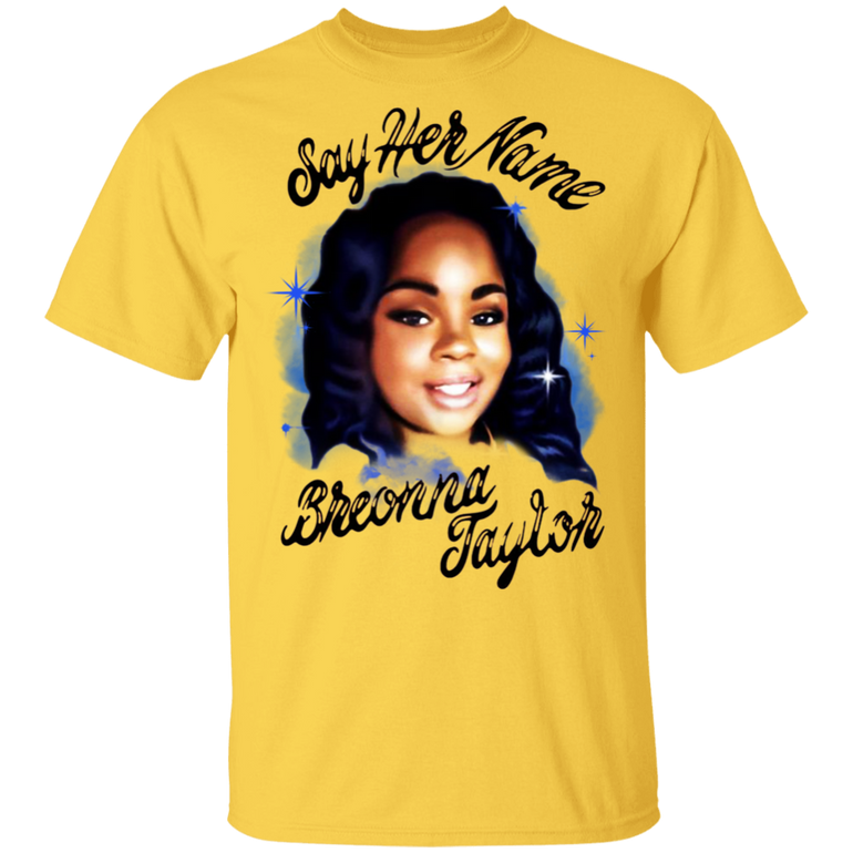 Say Her Name Breonna Taylor T-Shirt Be Kind Asl Shirt Protest Blm Fist