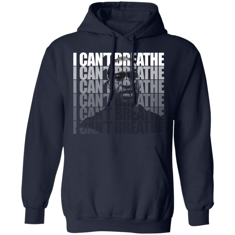 George Floyd I Can't Breathe Hoodie Say His Name George Floyd Shirt Blm