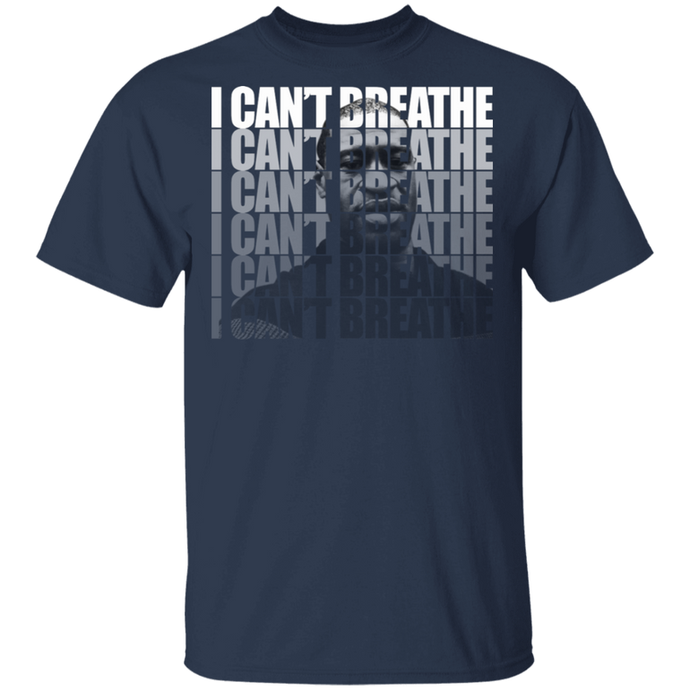 George Floyd I Can't Breathe T-Shirt Say His Name George Floyd Shirt Blm