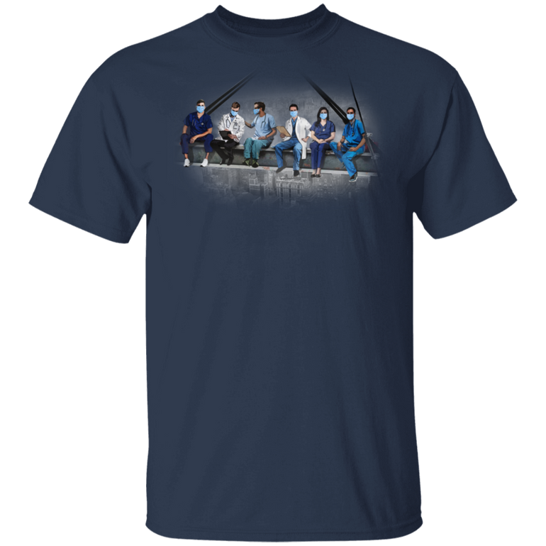 Doctor Lunch Atop A Skyscraper T-Shirt Best Gifts For Doctors