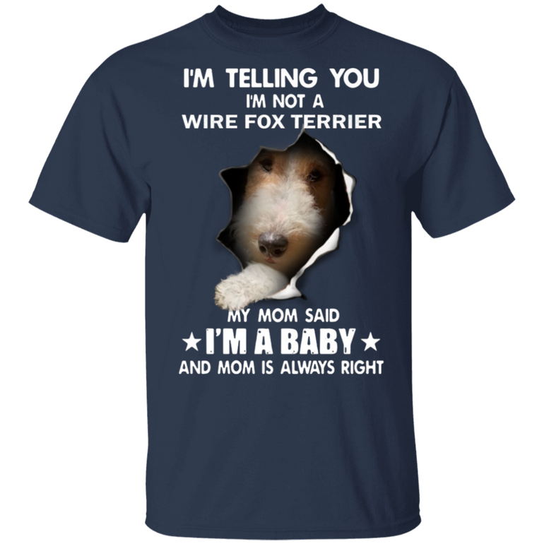 I'm Telling You I'm Not A Wire Fox Terrier 3D Inside Shirts Cute