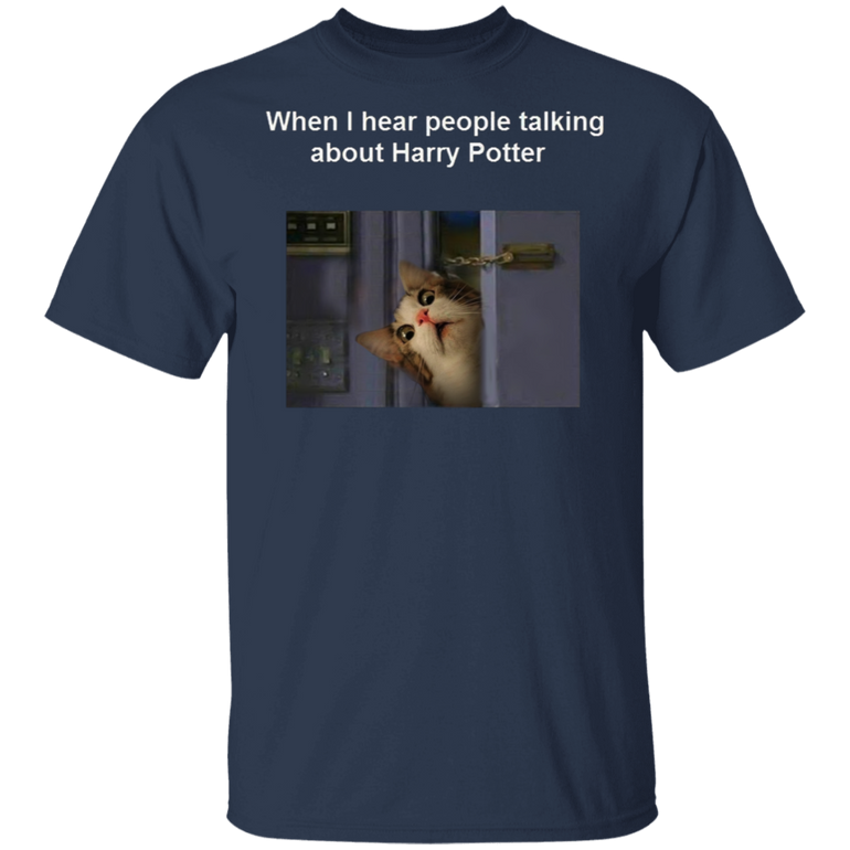 When I Hear People Talking About - Ragdoll Cat Funny Shirts