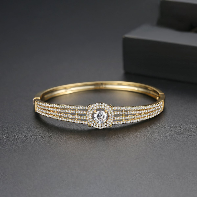 'Alteria' Bracelet - 18K Gold Finish