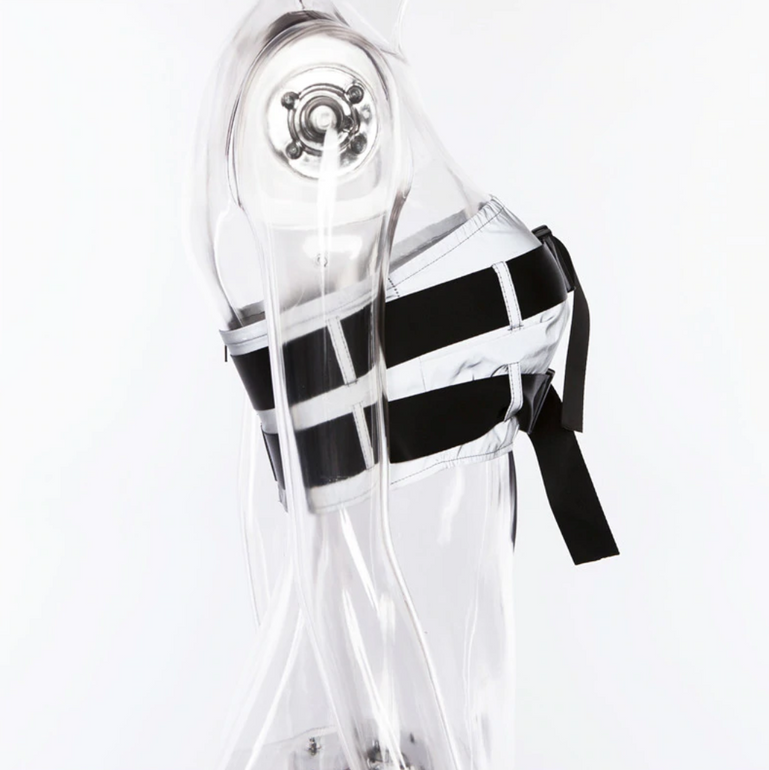 Flash Reflective Tube Top