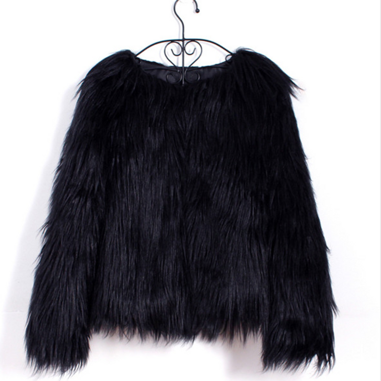 Mongolian Faux Fur Jacket