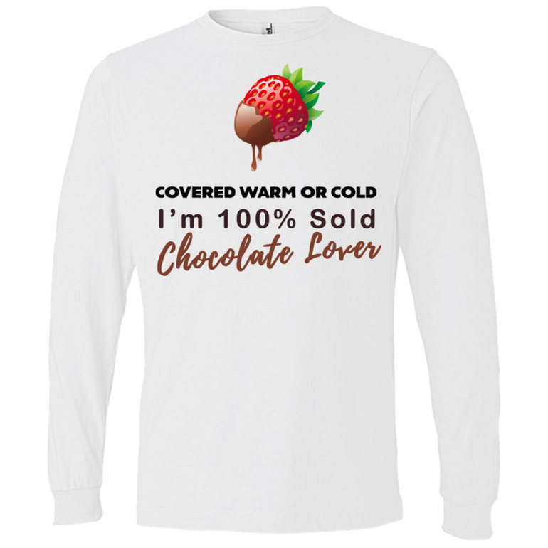 Men's Lightweight LS T-Shirt Chocolate Lover