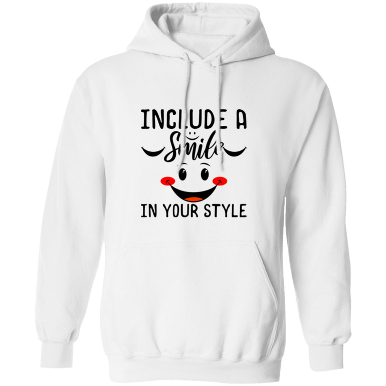 Pullover Hoodie Men's Smile Day