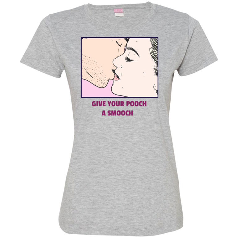 Short-Sleeve Womens T-Shirt Kissing Day