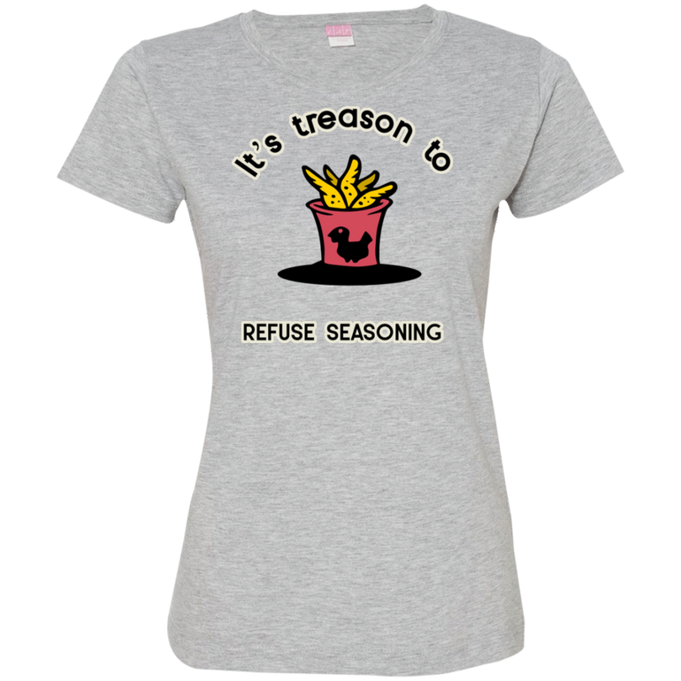 Short-Sleeve Womens T-Shirt Fried Chicken Day