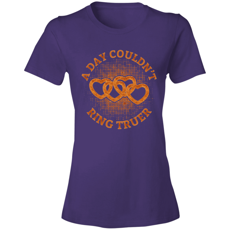 Short-Sleeve Womens T-Shirt Day Rings