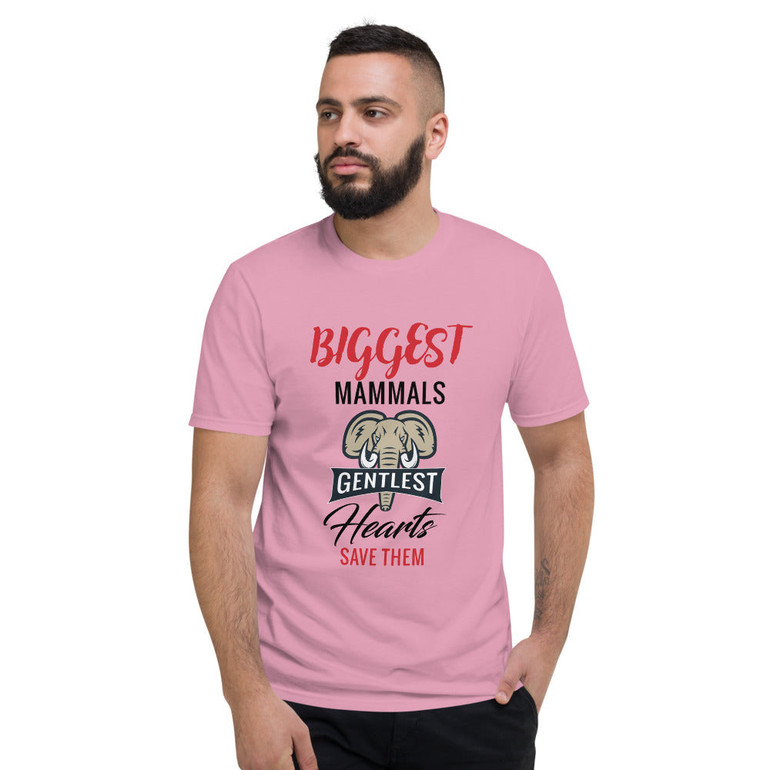 Short-Sleeve Men's T-Shirt Save Elephants