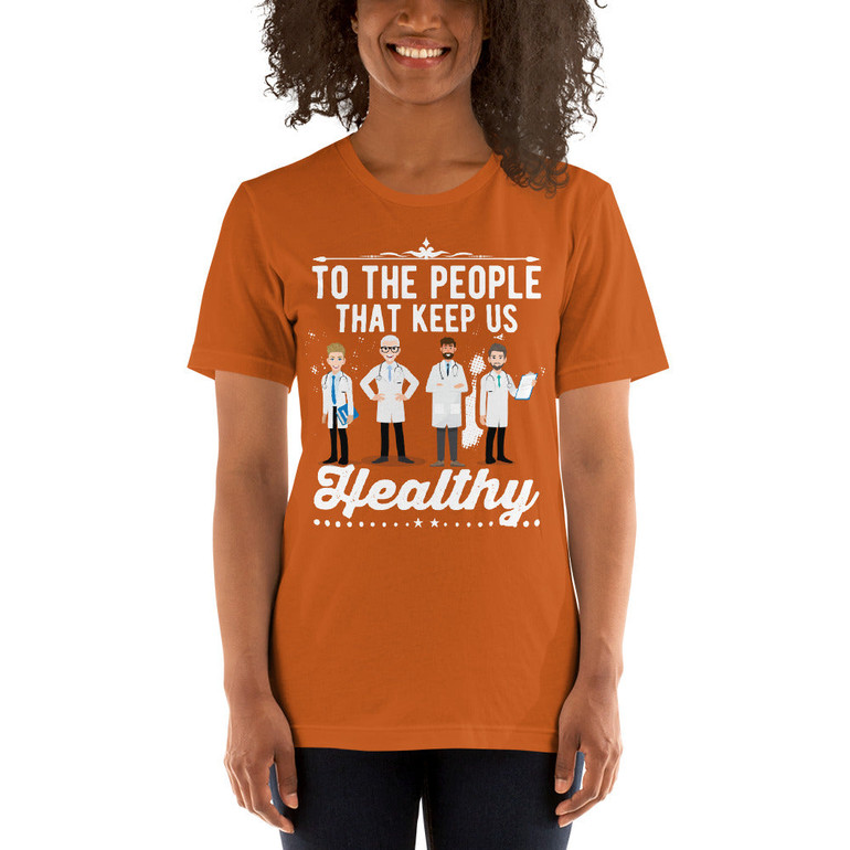 Short-Sleeve Women's T-Shirt Doctor Friends