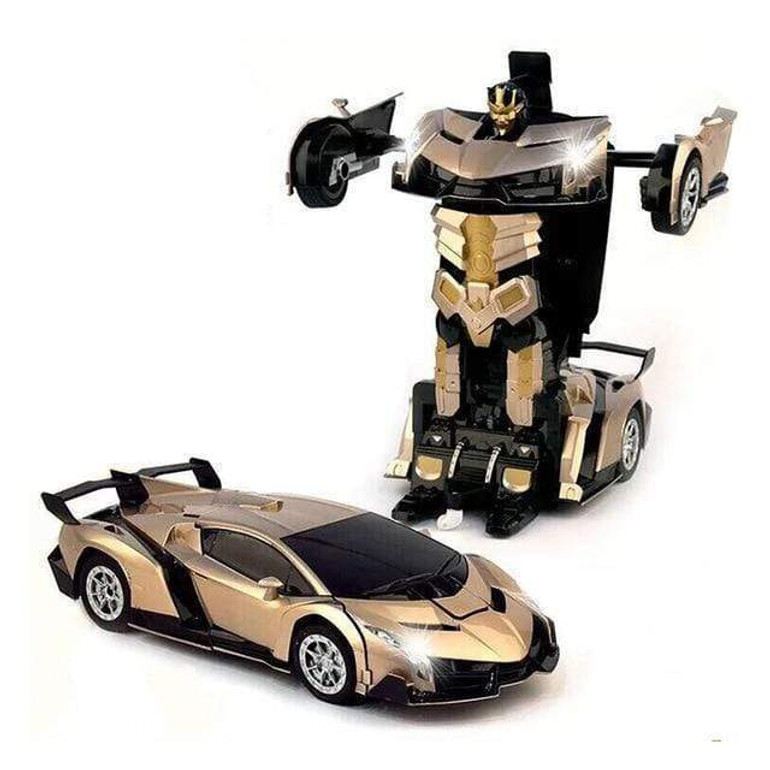 Gesture Sensing Transformer Robot RC Car Toy