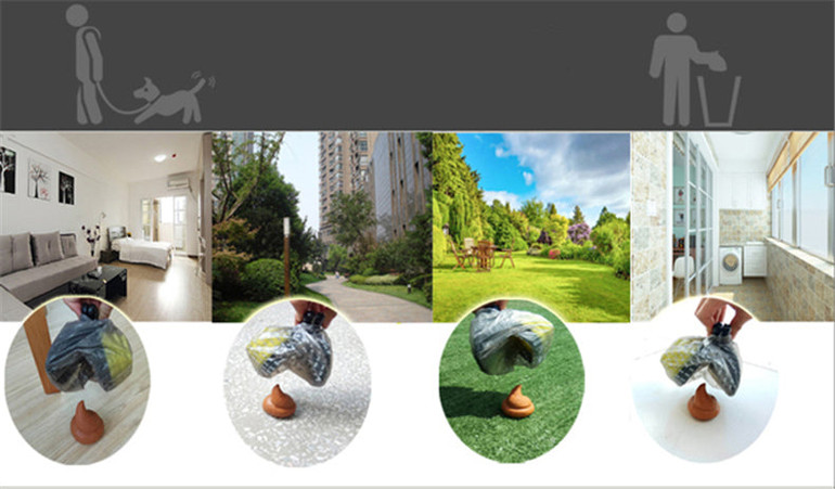 Dog Poop Bag Dispenser Travel Foldable Pooper Scooper Poop Scoop Clean Pick Up Animal Waste Waste Picker Cleaning Pet Products