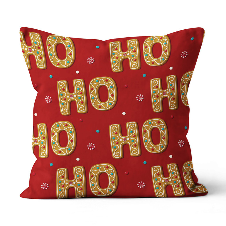 Ho ho ho - Suede Pillow