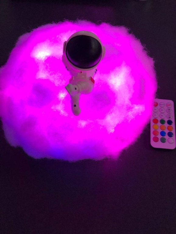 Clouds Astronaut Night Light