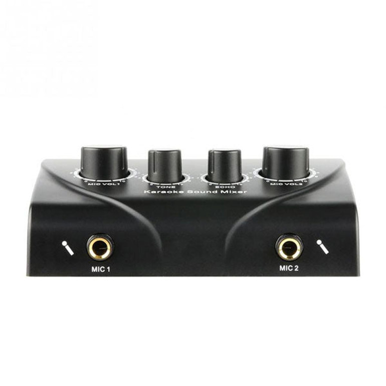 DIGITBLUE Karaoke Sound Mixer | Professional Audio System | Portable Mini Digital Audio Sound Mixer | Karaoke Machine Echo Mixer System