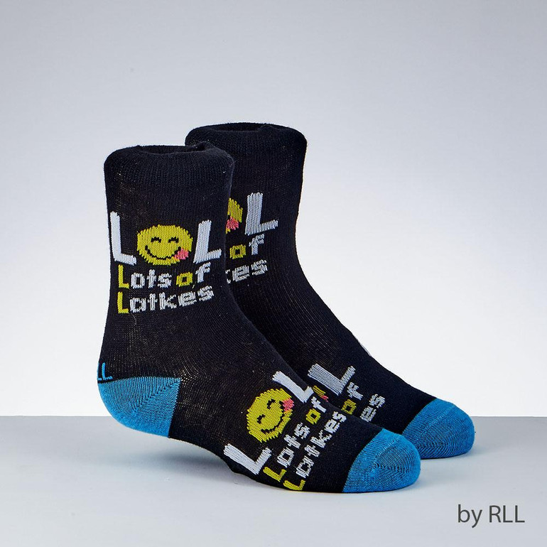 Chanukah Socks, Kids Crew, Lol Design, Carded