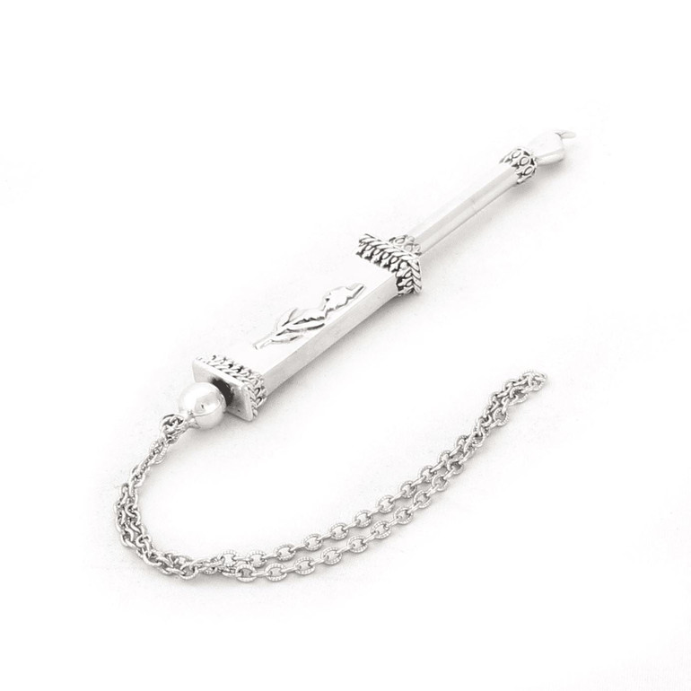Torah pointer Rectangle with flower