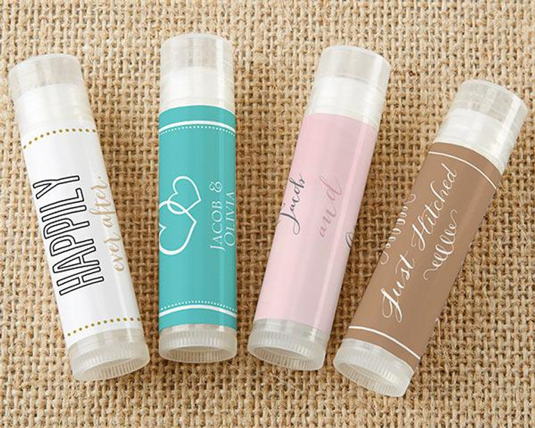 Personalized Lip Balm - Bachelorette (Set of 12)