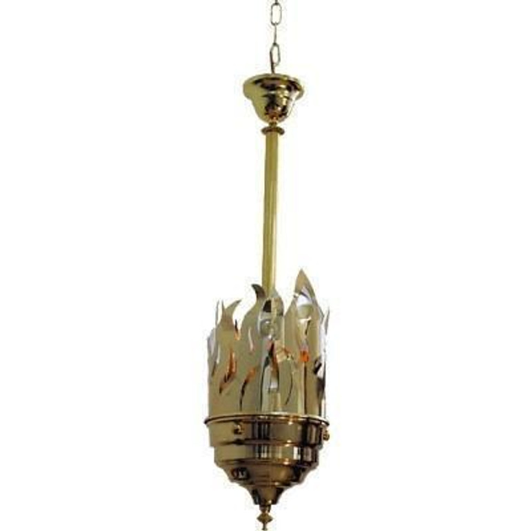 Eternal Light in Brass Flames