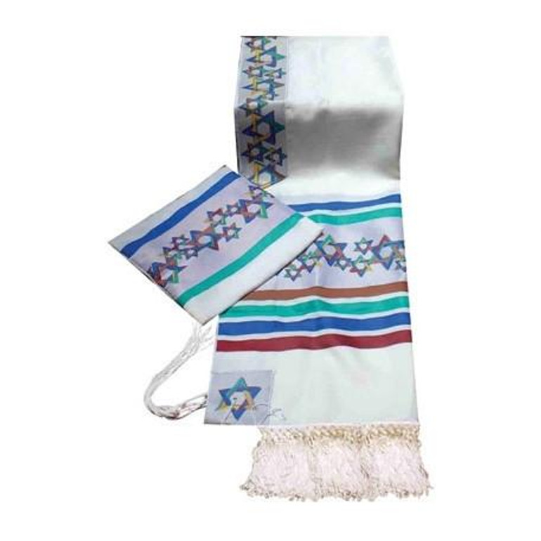 Tallit Set - Magen David Star Of David