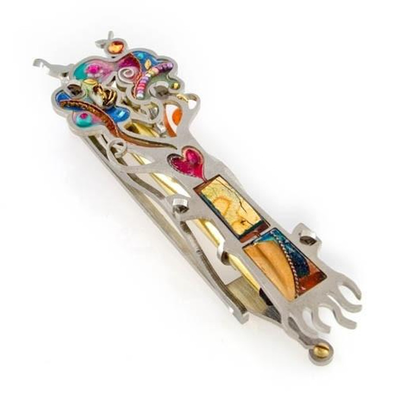 Mezuzah Case - Unique Tree Colors & Shapes