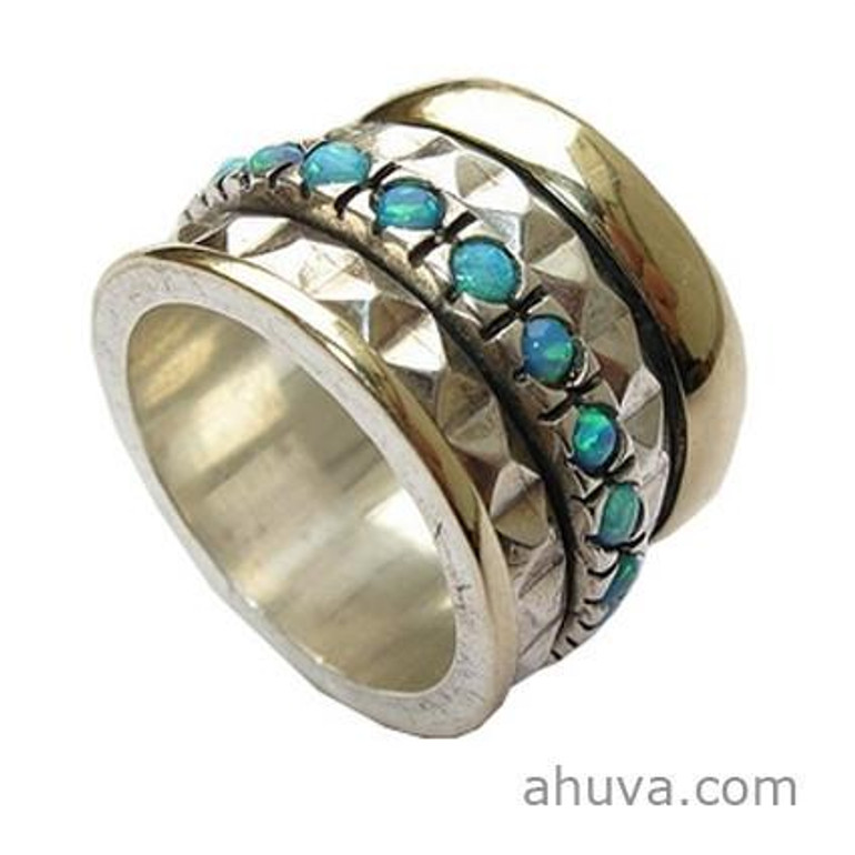 Unusual Design In Turquoise Stone