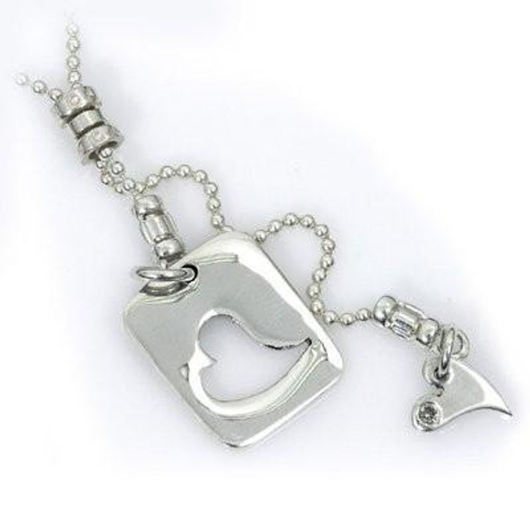 Puzzle Heart Pendent