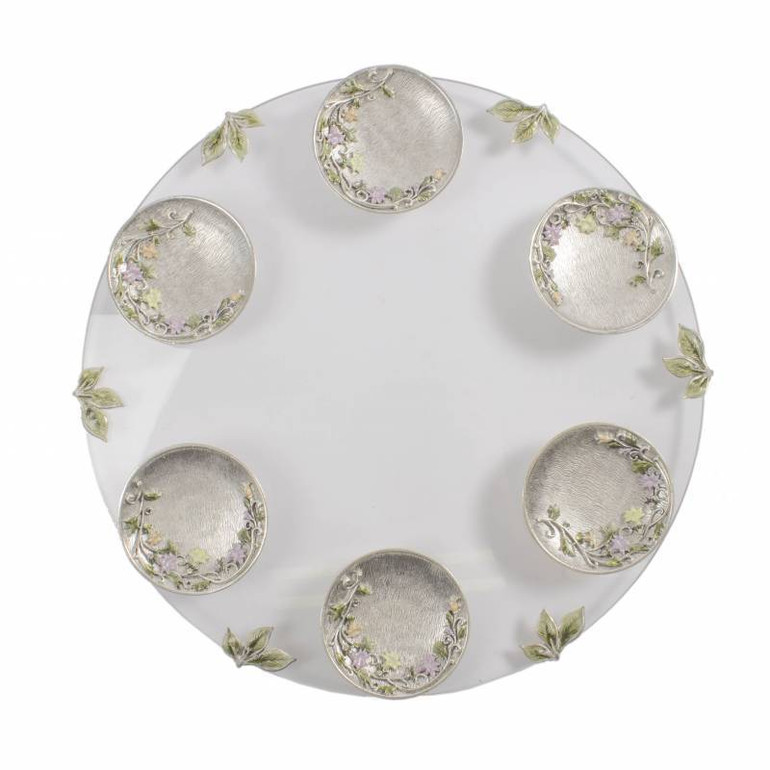 Freesia Passover Seder Plate