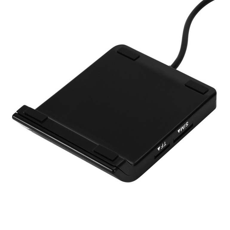 USB 2.0 Multi-card Reader for SD Card TF Card SIM Card ID Card for Mac OS/Windows/Vista/XP