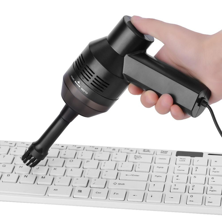 Portable Mini Handheld USB Keyboard Vacuum Cleaner for Laptop Desktop PC