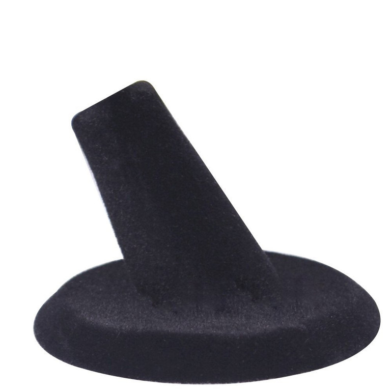 Black Velvet Ring Finger Jewelry Holder Showcase Display Stands