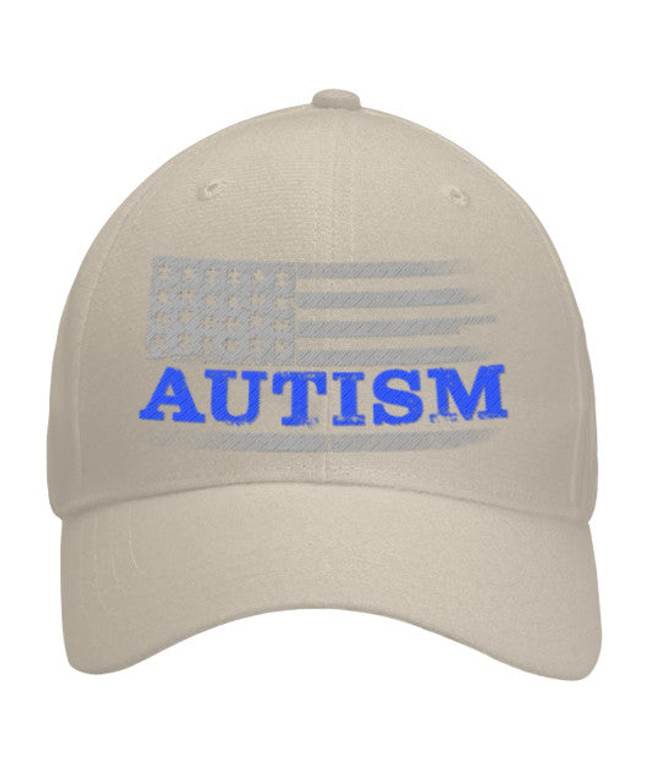 Autism Puzzle Pieces Flag Hats