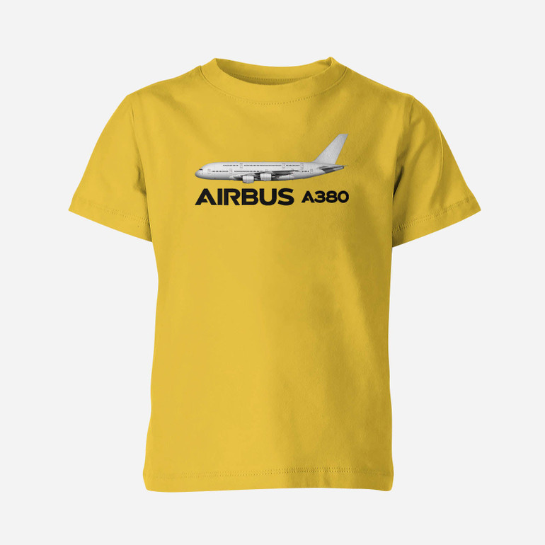 The Airbus A380 Designed Children T-Shirts
