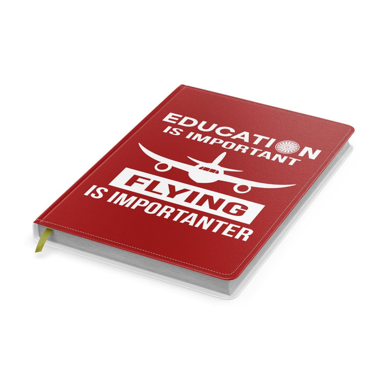 Flying is Importanter Designed Notebooks