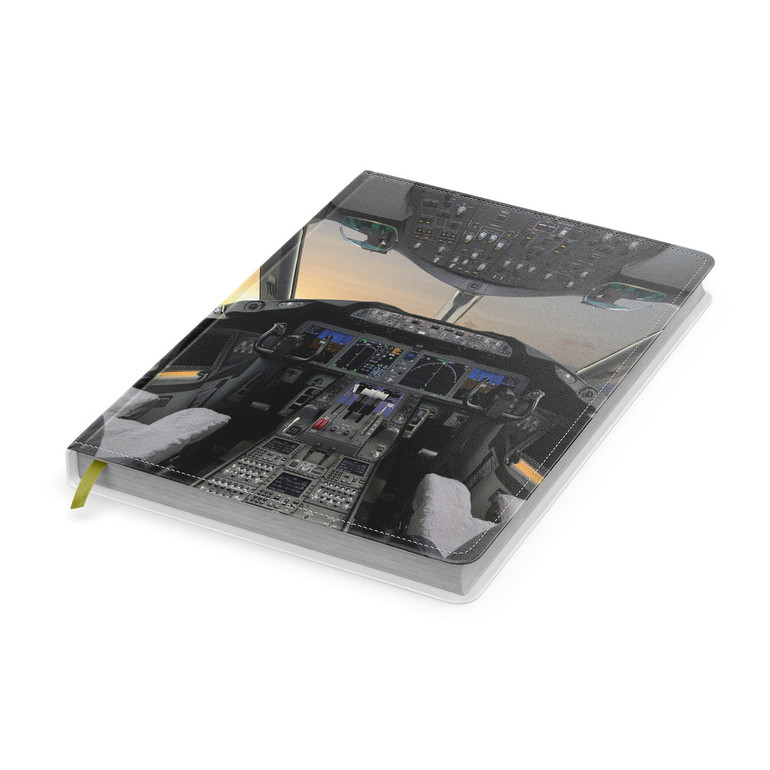 Boeing 787 Cockpit Designed Notebooks