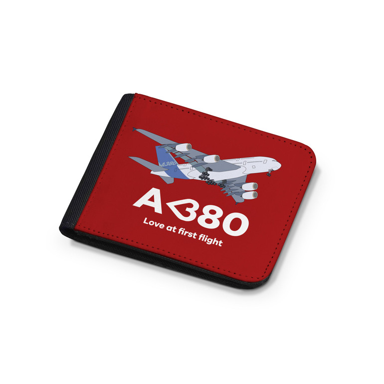 Airbus A380 Love at first flight Designed Wallets