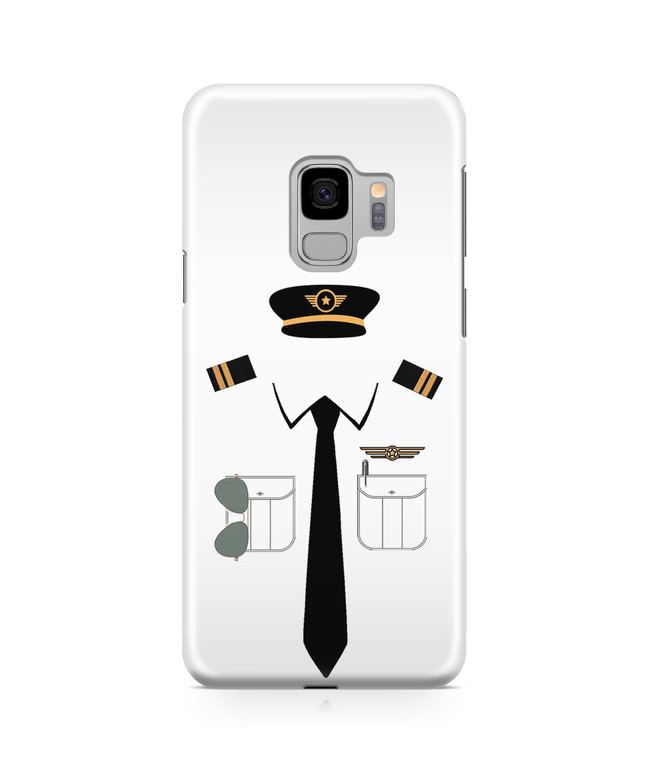Pilot Uniform Designed (2,3,4 Lines - Customizable Name) Samsung S & Note Cases