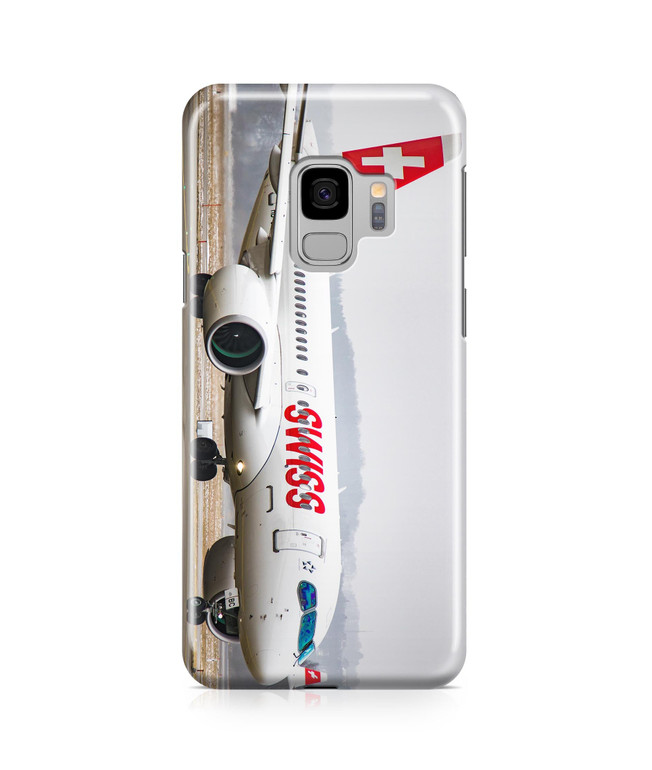 Swiss Airlines Bombardier CS100 Printed Samsung J Cases
