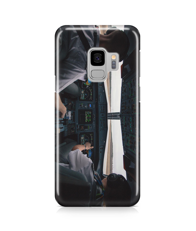 Departing Aircraft's Cockpit Printed Samsung J Cases