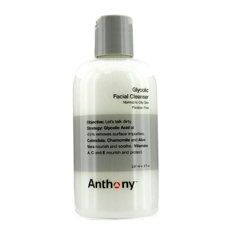 Logistics For Men Glycolic Facial Cleanser - For Normal- Oily Skin - 237ml-8oz
