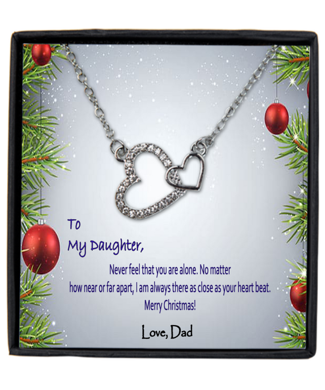 To My Daughter I Am Always Close As Your Heartbeat - Love Dad
