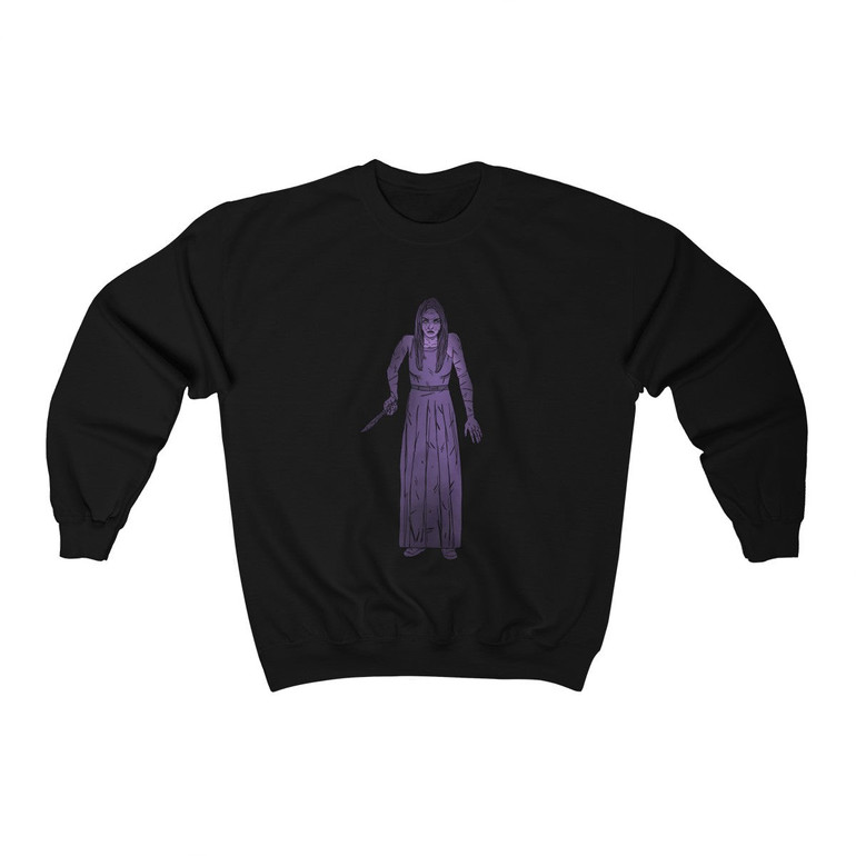 Mort Anims Horror Woman Sweatshirt