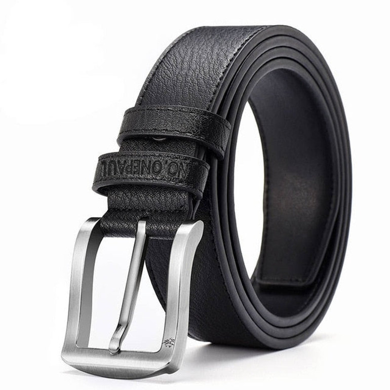 Genuine leather luxury strap belts